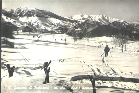 Campo da sci del Giardina - 1965