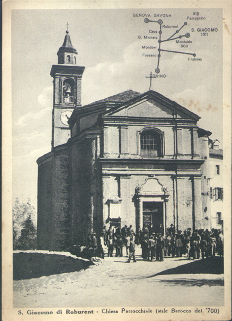 Chiesa Parrocchiale di S. Giacomo - 1950